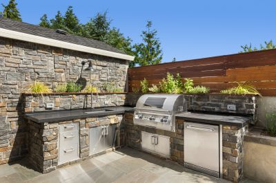 Outdoor Kitchen Setup
